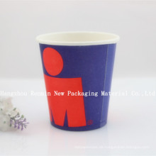 Biologisch abbaubarer Single Wall Paper Cup mit kundenspezifischem Printing Italianroast
